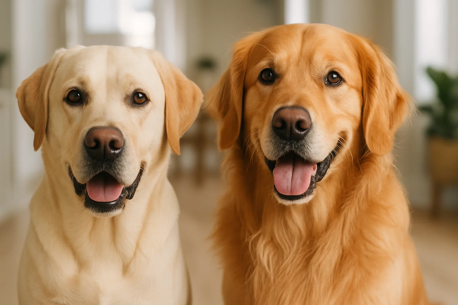 مقایسه لابرادور و گلدن رتریور تفاوت لابرادور و گلدن رتریور