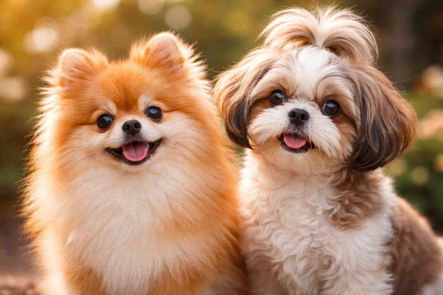 مقایسه پامرانین شیتزو