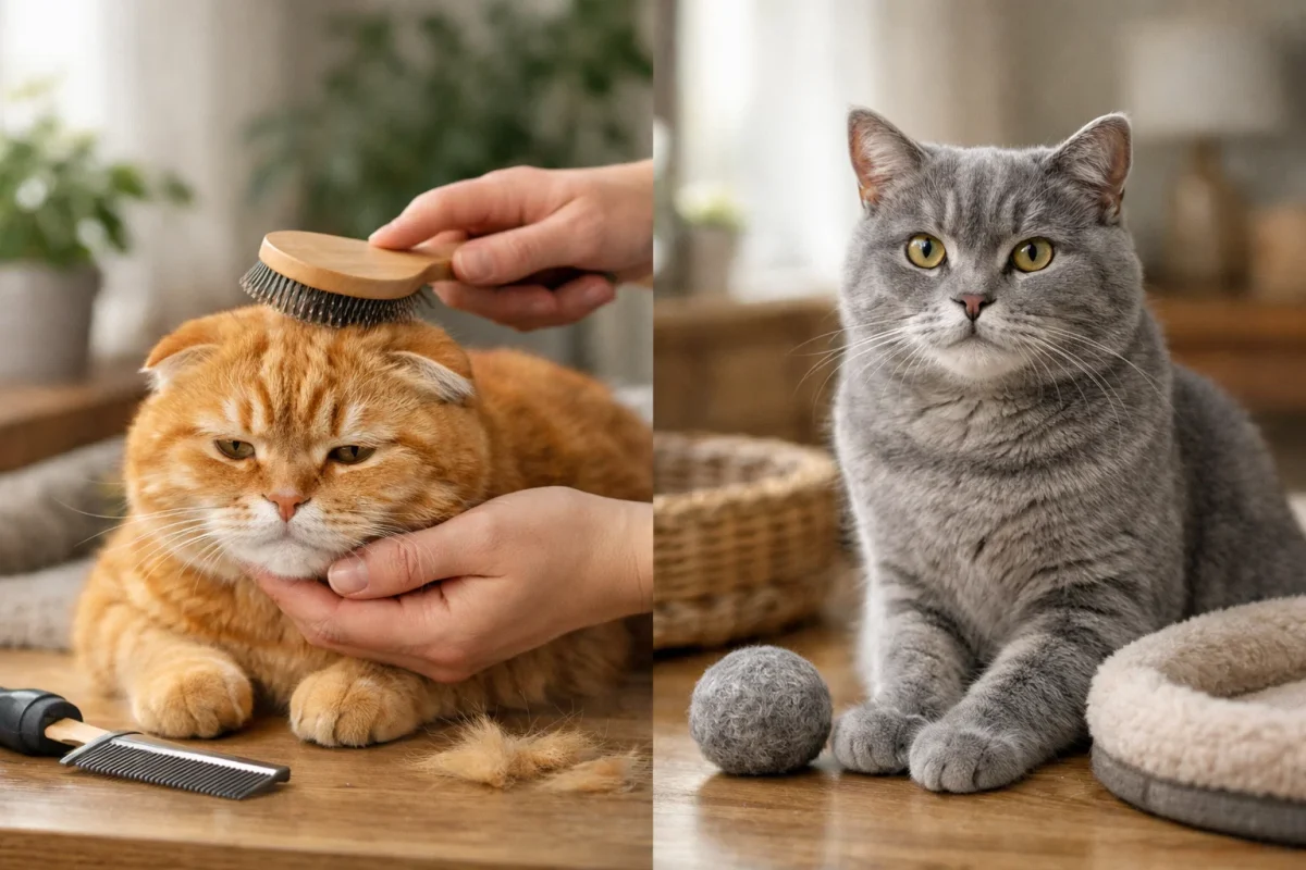 مقایسه گربه اسکاتیش فولد و استریت