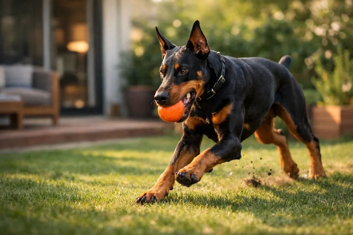 میزان فعالیت روزانه مورد نیاز دوبرمن