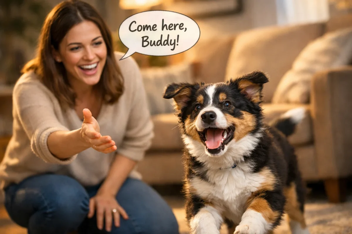 نقش لحن صدا و تکرار در انتخاب اسم سگ