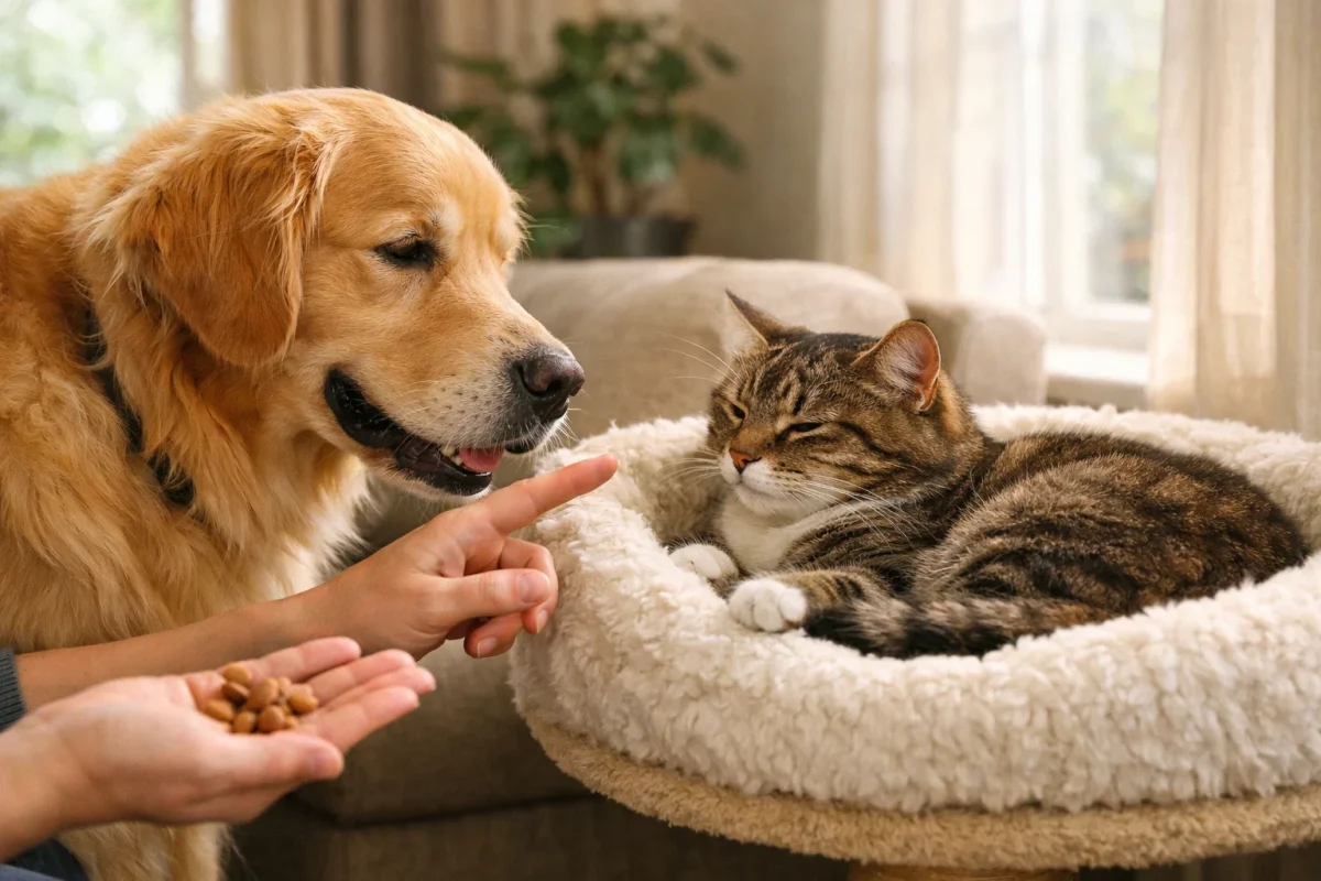 نکات حرفه‌ای برای افزایش سازگاری سگ و گربه