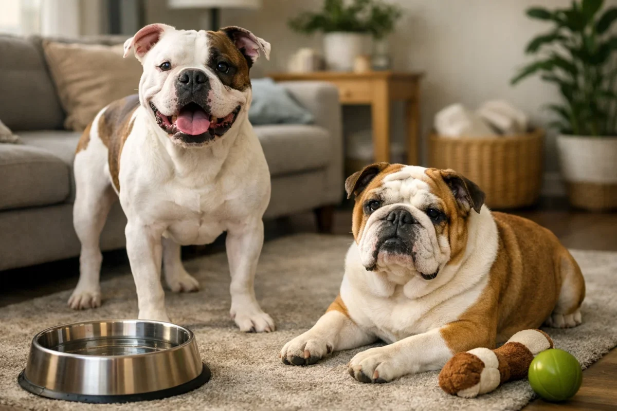 هزینه نگهداری ماهانه بولداگ آمریکایی و انگلیسی