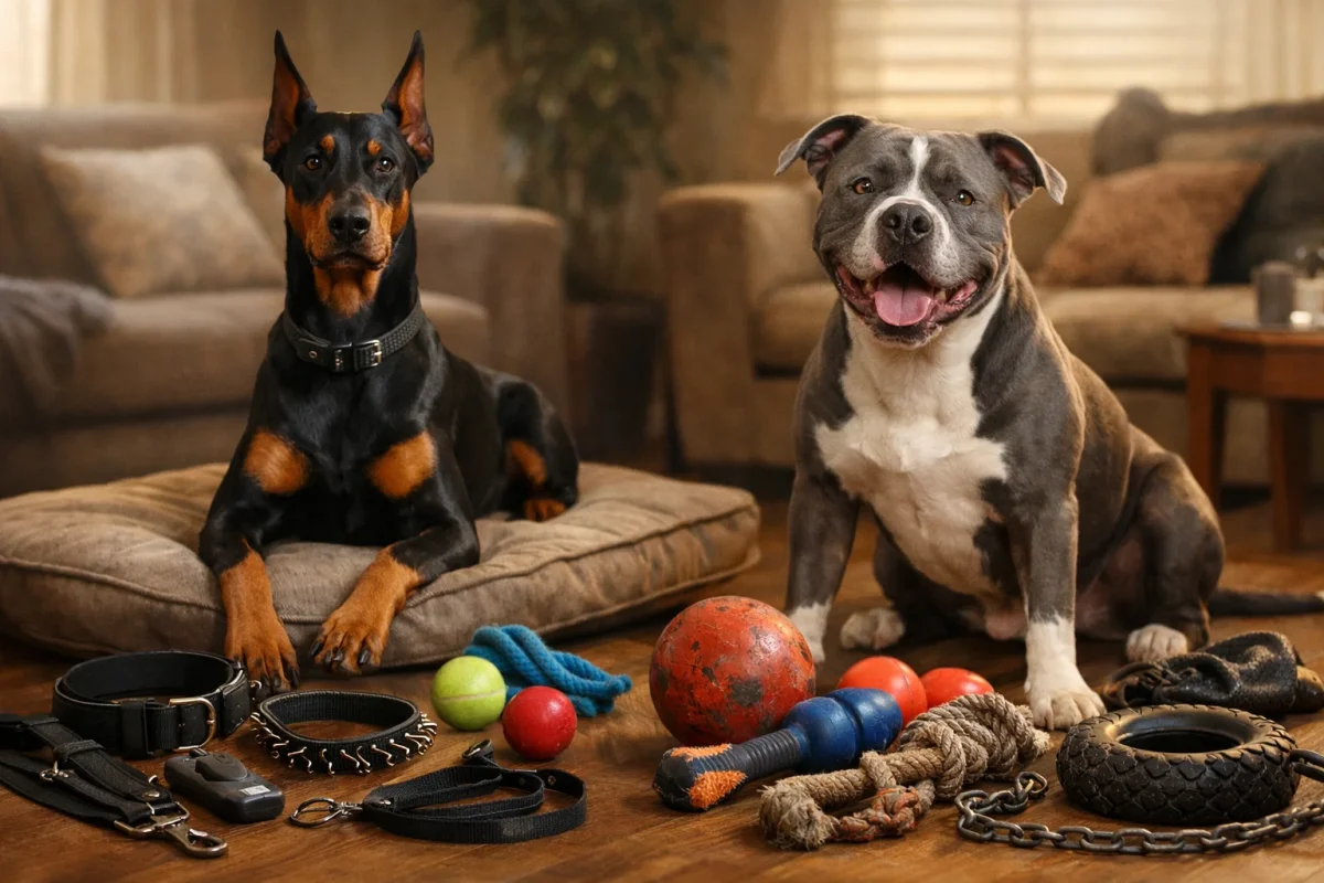 هزینه‌های جانبی نگهداری دوبرمن یا پیت بول