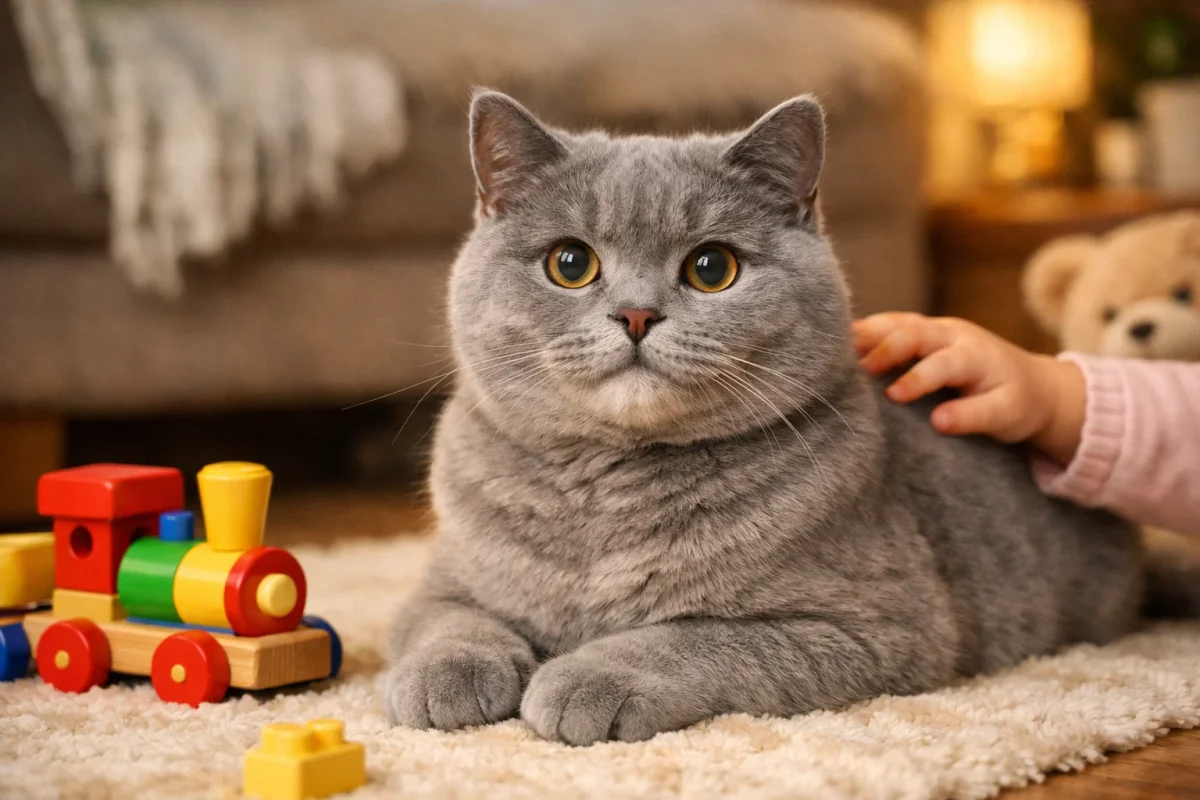 ویژگی‌های رفتاری و اخلاقی گربه بریتیش