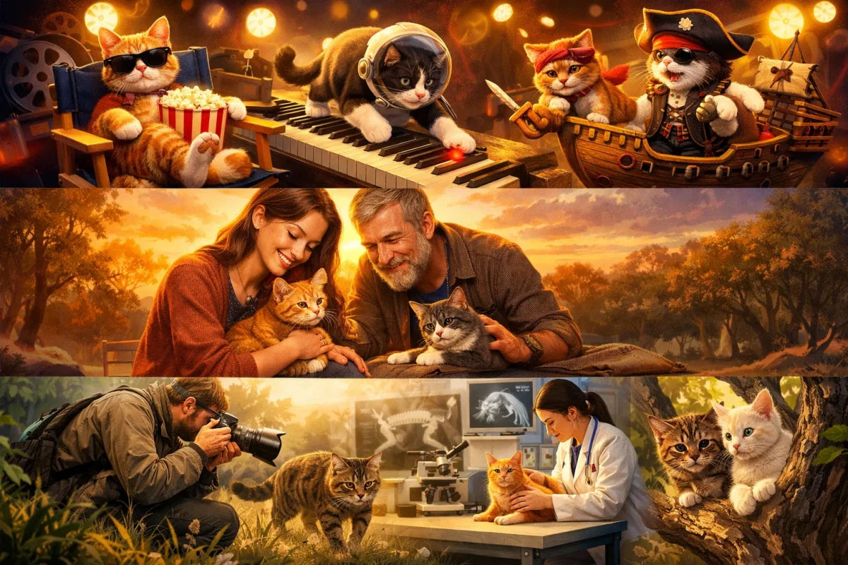 پیام و محتوا | فیلم درباره گربه