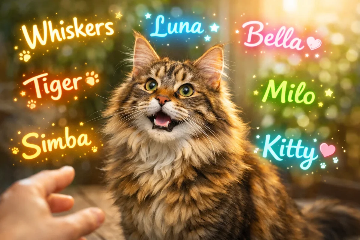 چرا انتخاب اسم گربه اهمیت دارد؟