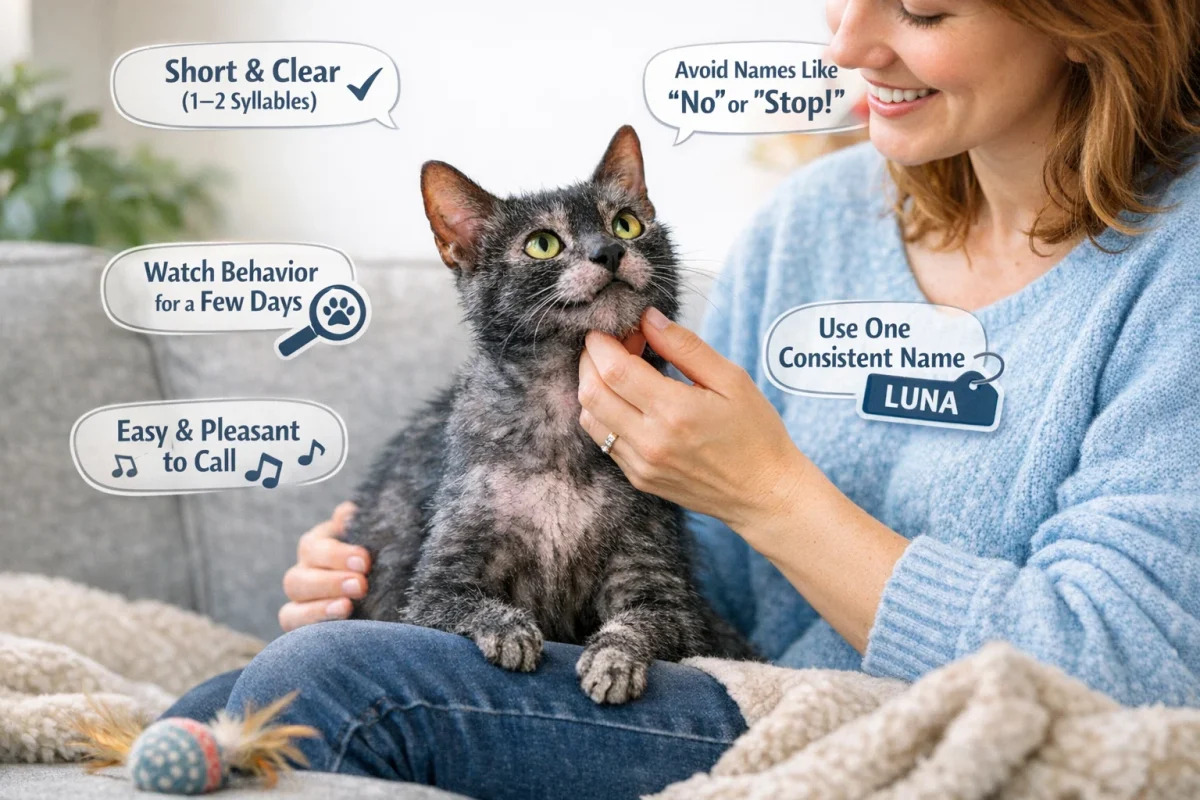 چگونه بهترین اسم را برای گربه خود انتخاب کنیم؟