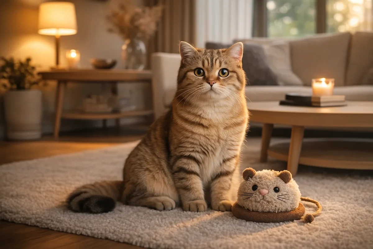 گربه اسکاتیش استریت (Scottish Straight)