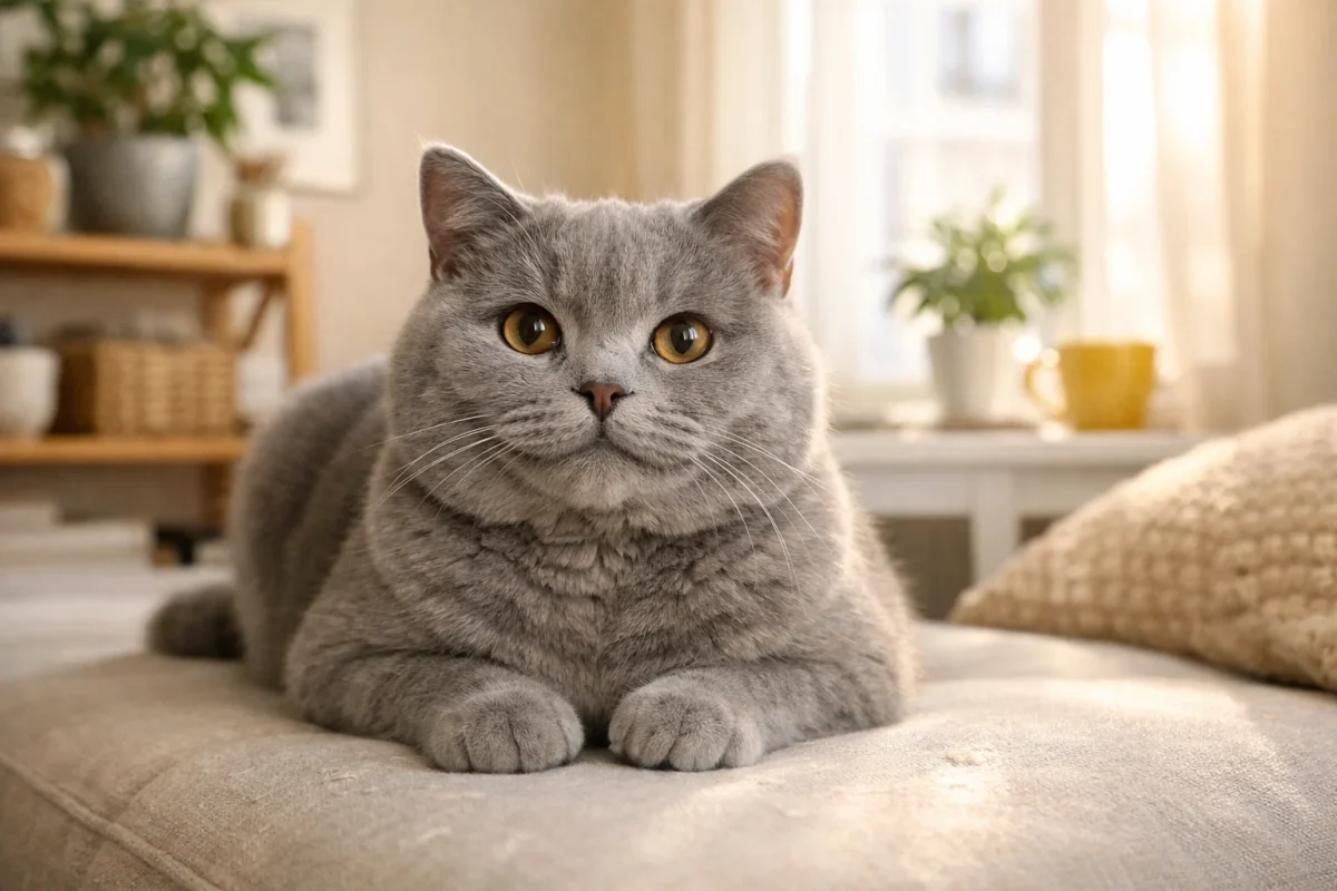 گربه بریتیش شورت هیر (British Shorthair)