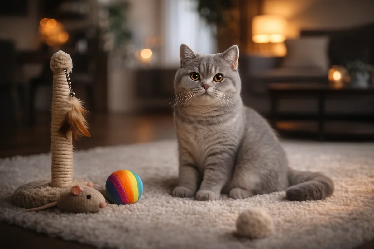 گربه بریتیش شورت‌هیر (British Shorthair)