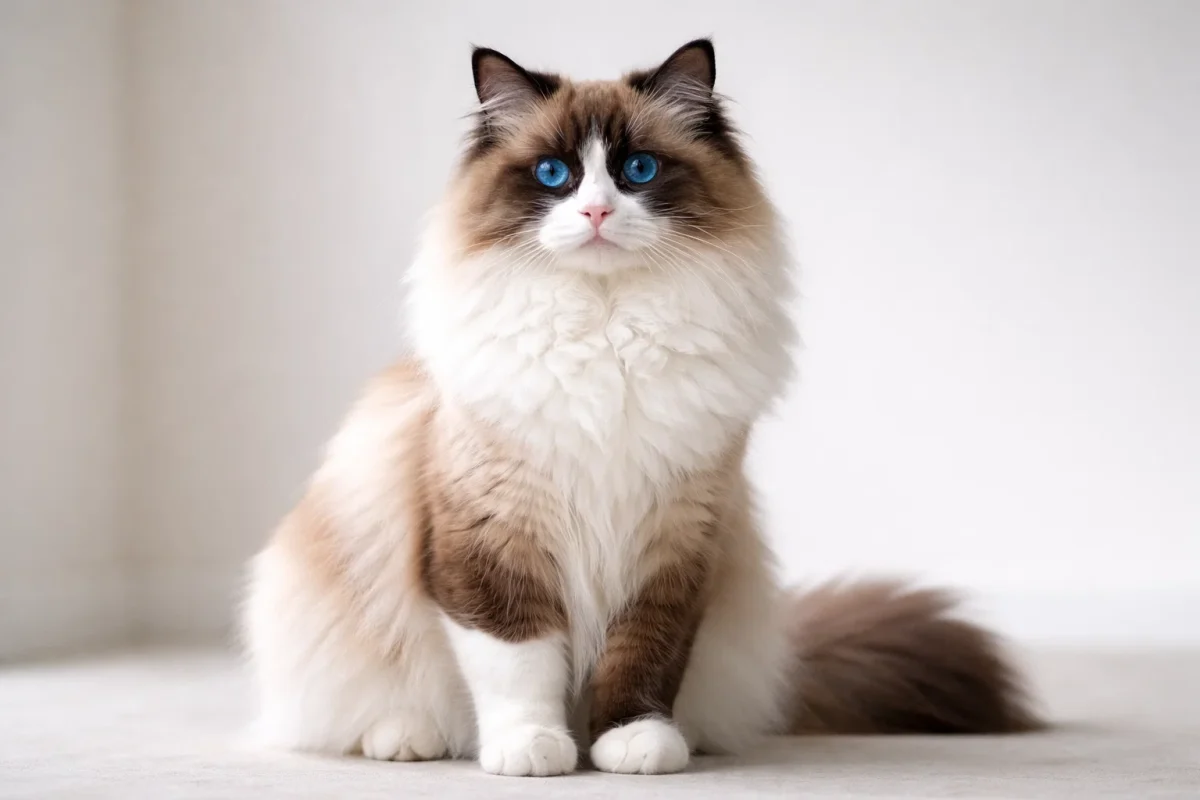 اندازه و ساختار بدنی گربه رگدال نر و ماده