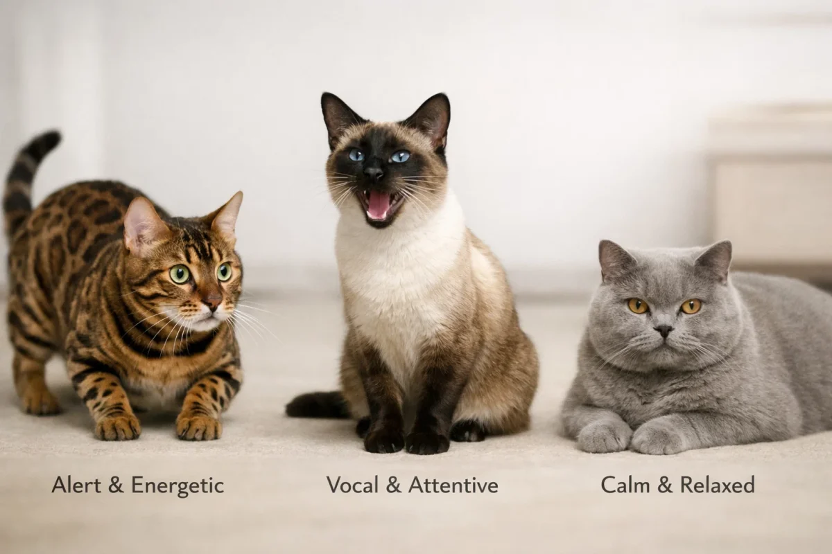 دعوای نژادهای مختلف گربه