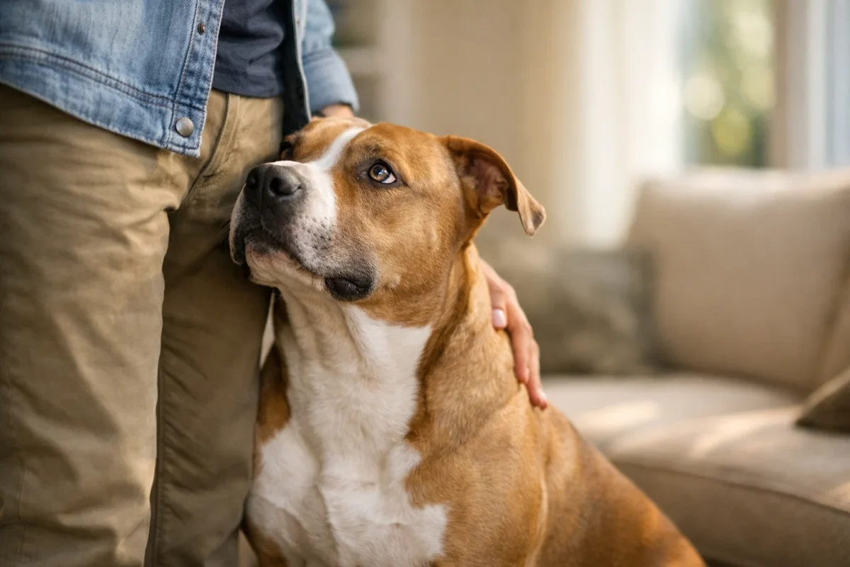 رفتار پیت بول با صاحب خود