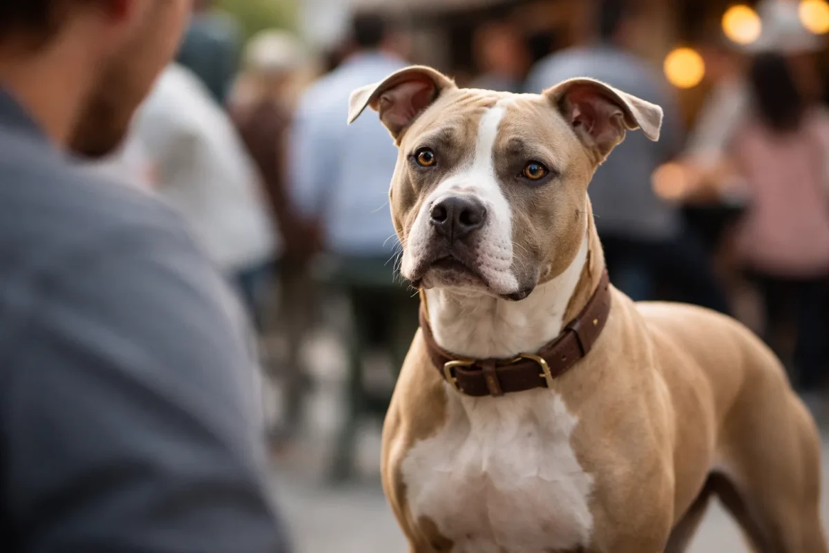 رفتار پیت بول با غریبه‌ها چگونه است؟