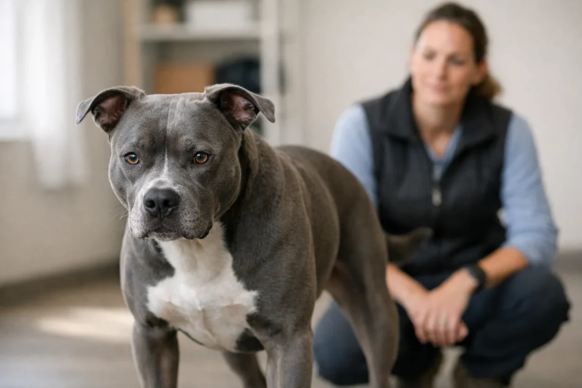 مربی سگ پیت بول