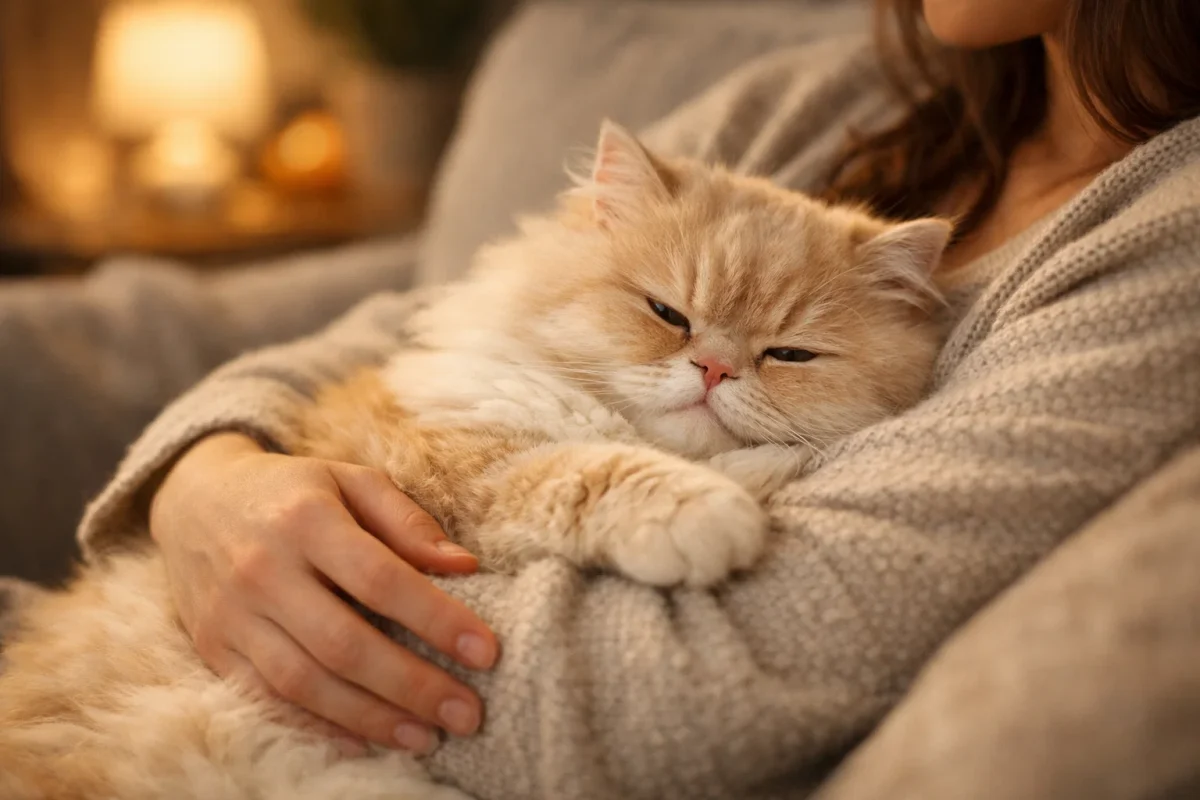 اخلاق گربه پرشین چگونه است