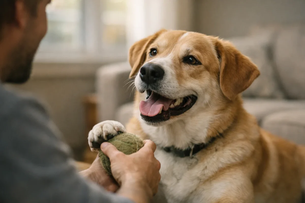 خنده سگ و حالت لبخند واقعی سگ هنگام احساس آرامش