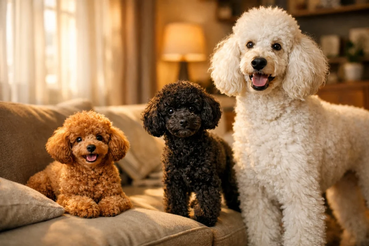 انواع سگ پودل