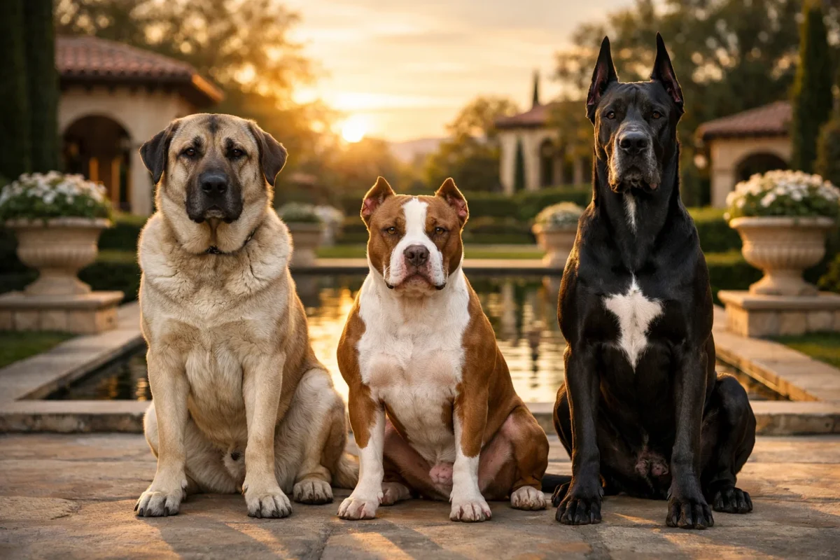 مقایسه قوی ترین و خطرناک ترین و بزرگترین سگ دنیا