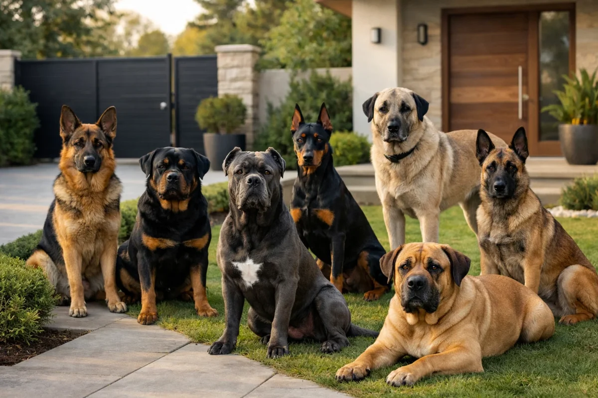 بهترین نژاد سگ نگهبان برای خانه و ویلا