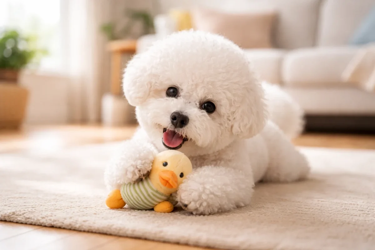 سگ بیچون فریز بازیگوش و مناسب آپارتمان