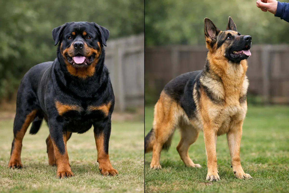 مقایسه نگهبانی ژرمن شپرد و روتوایلر