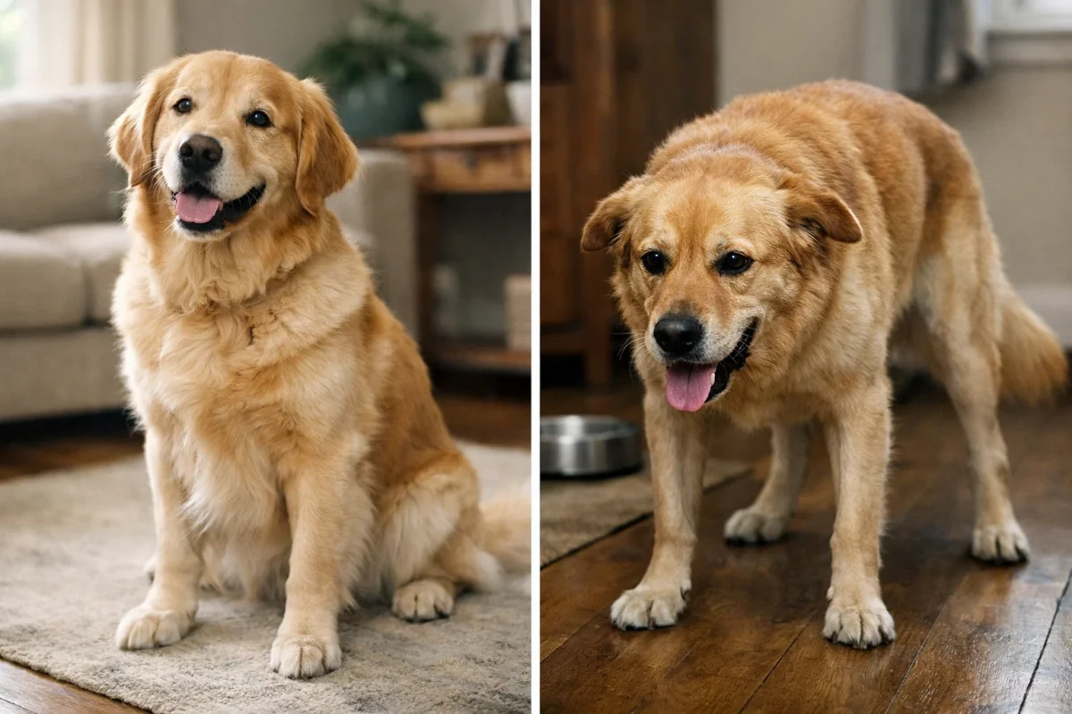 تفاوت سگ خوشحال و سگ مضطرب در زبان بدن