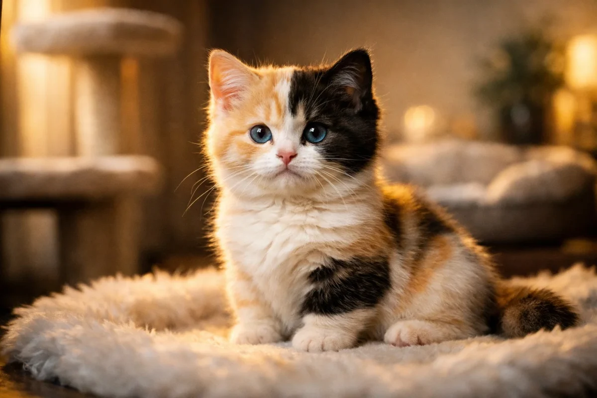 عوامل مؤثر بر قیمت گربه مانچکین شامل سن، رنگ خاص، اصالت نژاد و کیفیت پرورش