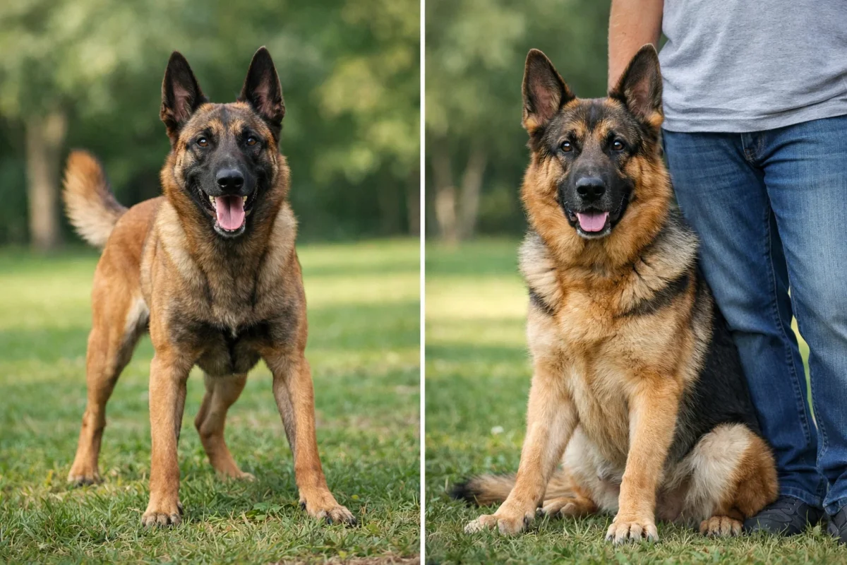 مقایسه ژرمن شپرد و مالینویز از نظر رفتار و انرژی