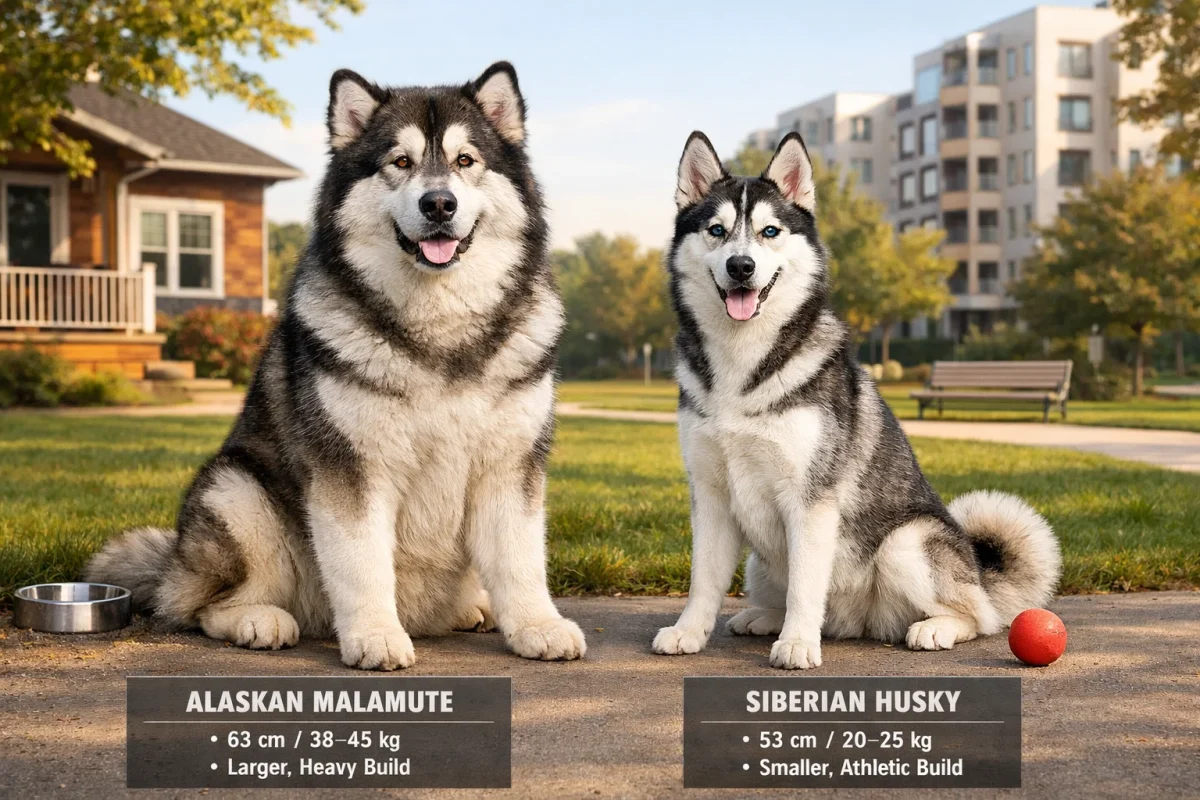 مقایسه مالاموت و هاسکی