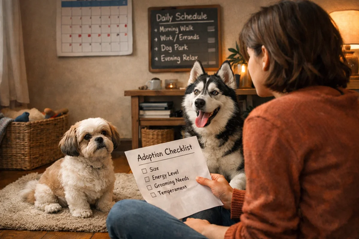 بررسی شرایط زندگی قبل از انتخاب سگ آپارتمانی