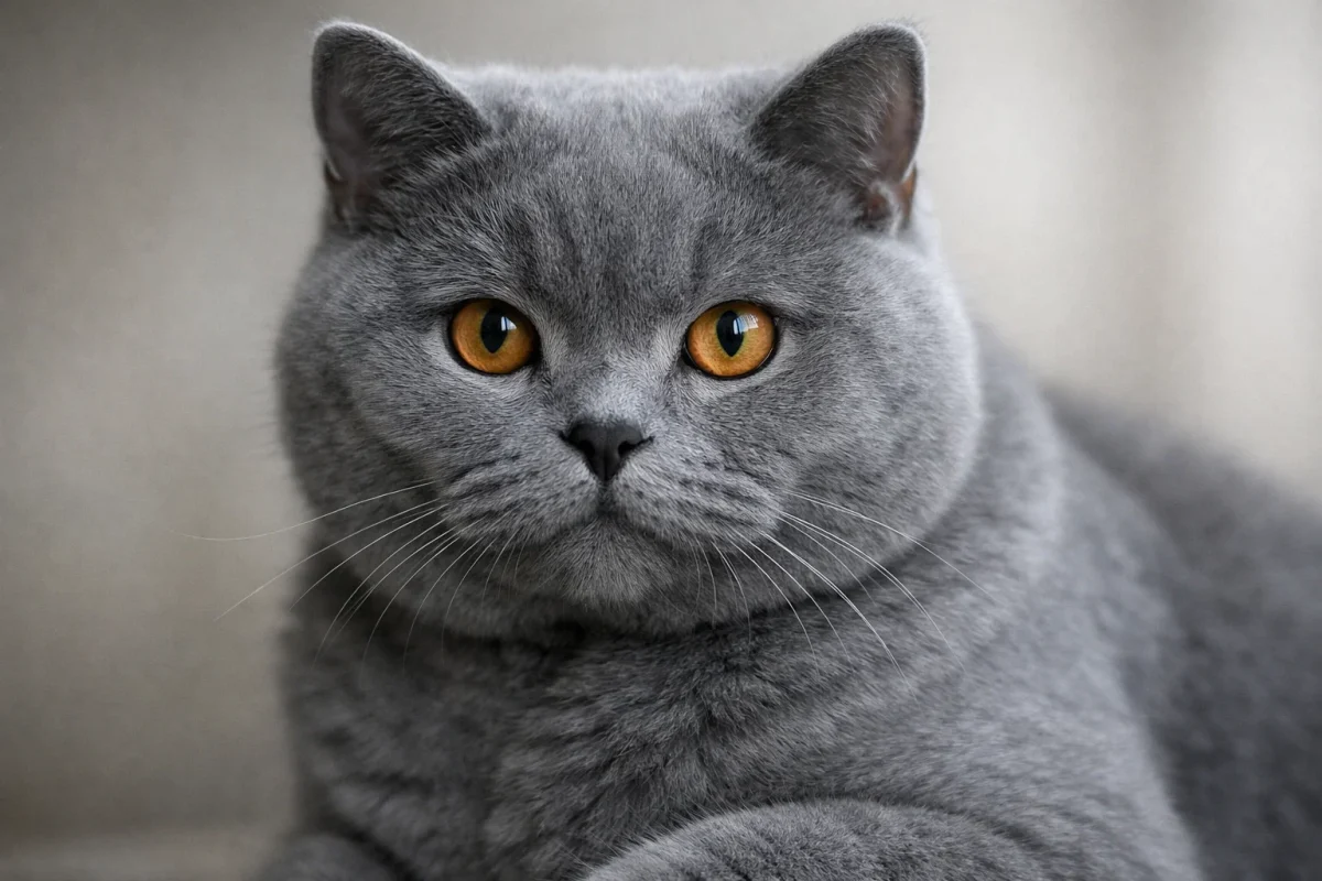 ویژگی‌های ظاهری گربه بریتیش شورت هیر