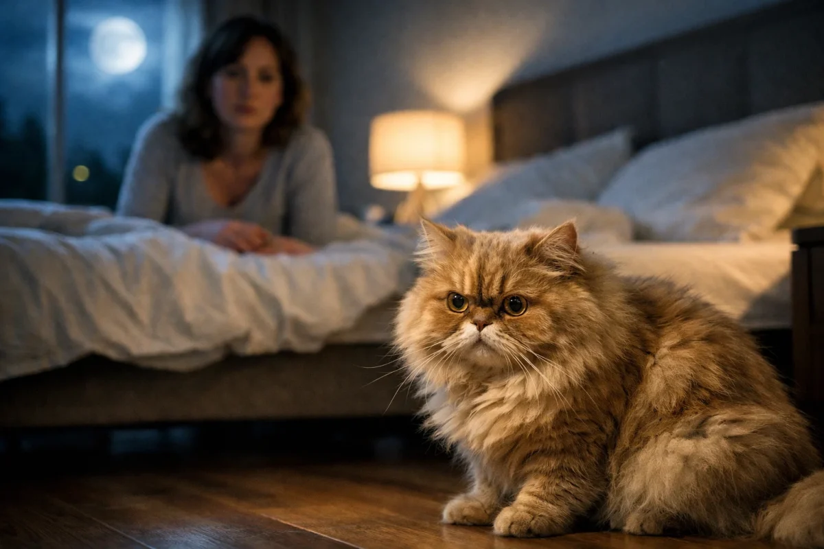 بیدار کردن شبانه‌ای که ناگهانی شروع می‌شود یا با تغییر رفتار همراه است، می‌تواند نشانه یک مشکل جدی‌تر باشد.