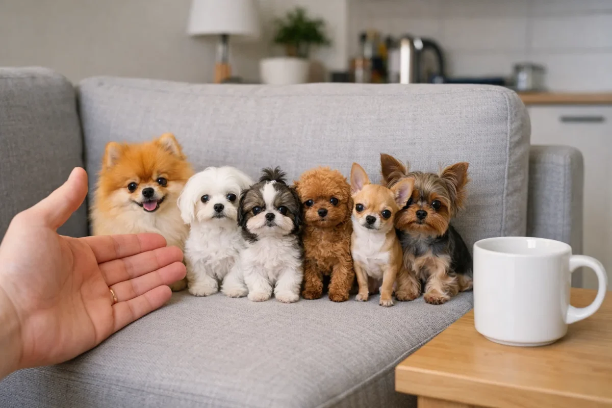 نژادهای سگ کوچک که در بزرگسالی هم جثه کوچکی دارند