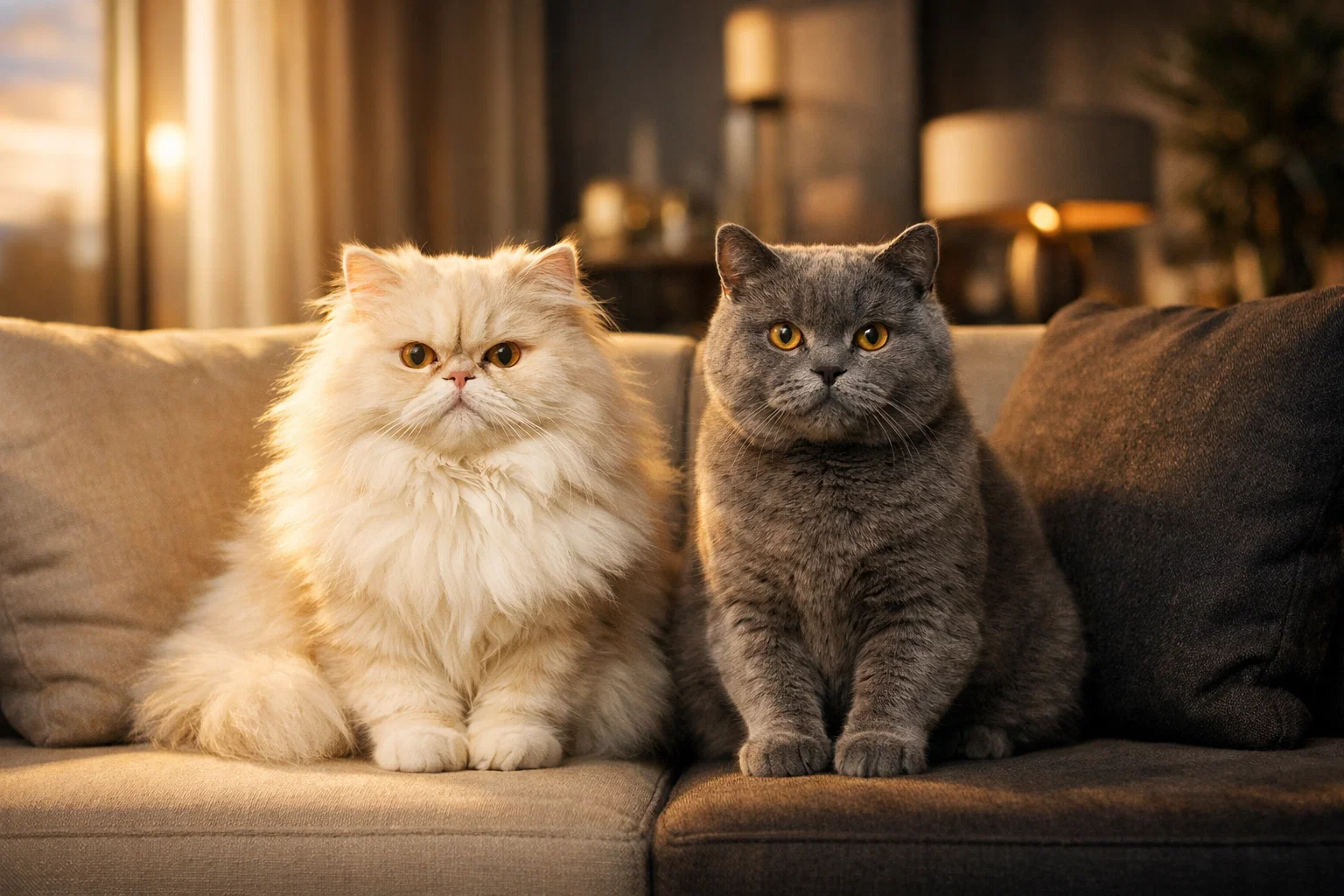 گربه پرشین یا بریتیش