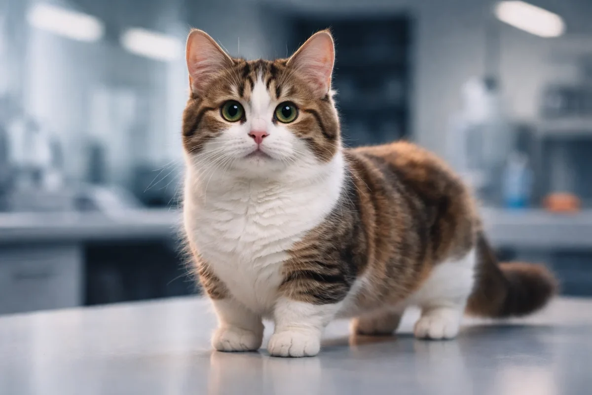 گربه پا کوتاه کوتوله