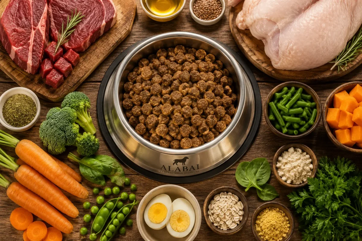تغذیه سگ آلابای با غذای باکیفیت و رژیم غذایی مناسب