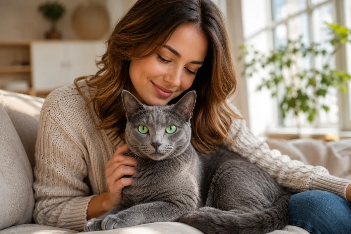 آیا گربه راشن بلو برای افراد دارای حساسیت به گربه مناسب است